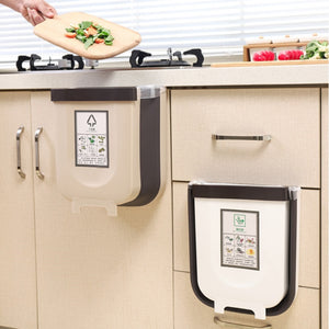 KE Kitchen  Wall Mount  Folding Waste Bin.