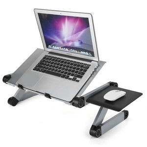 Adjustable Ergonomic Portable Aluminum Laptop Desk.