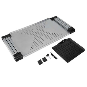 Adjustable Ergonomic Portable Aluminum Laptop Desk.
