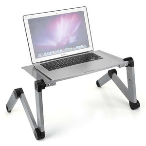 Adjustable Ergonomic Portable Aluminum Laptop Desk.