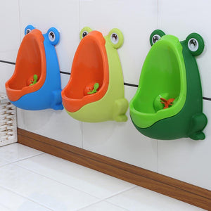Bathroom Cartoon Frog Shape  Eco-friendly Urinal for Boys