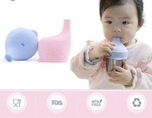 Stretchable Sippy Cup Lid