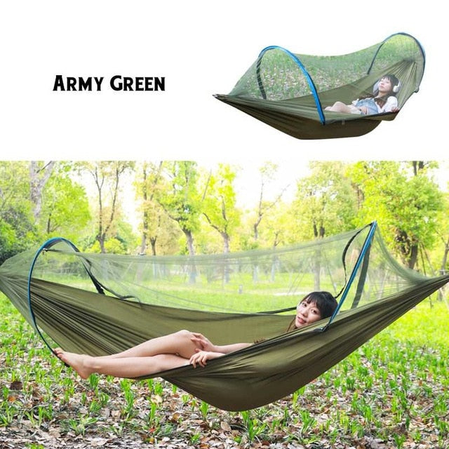 2 Person Portable Outdoor Hammock Mosquito Net.
