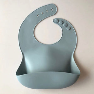 KE 1 PC Silicon Lunch Apron Baby Bib