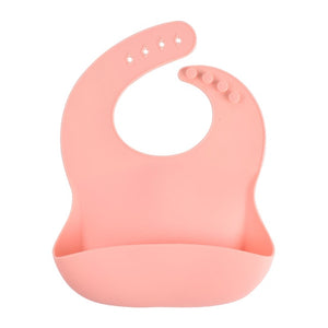 KE 1 PC Silicon Lunch Apron Baby Bib