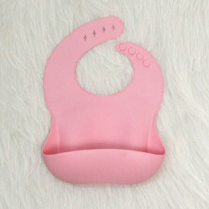 KE 1 PC Silicon Lunch Apron Baby Bib
