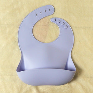 KE 1 PC Silicon Lunch Apron Baby Bib