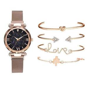 Starry 5pc Set Women Watch
